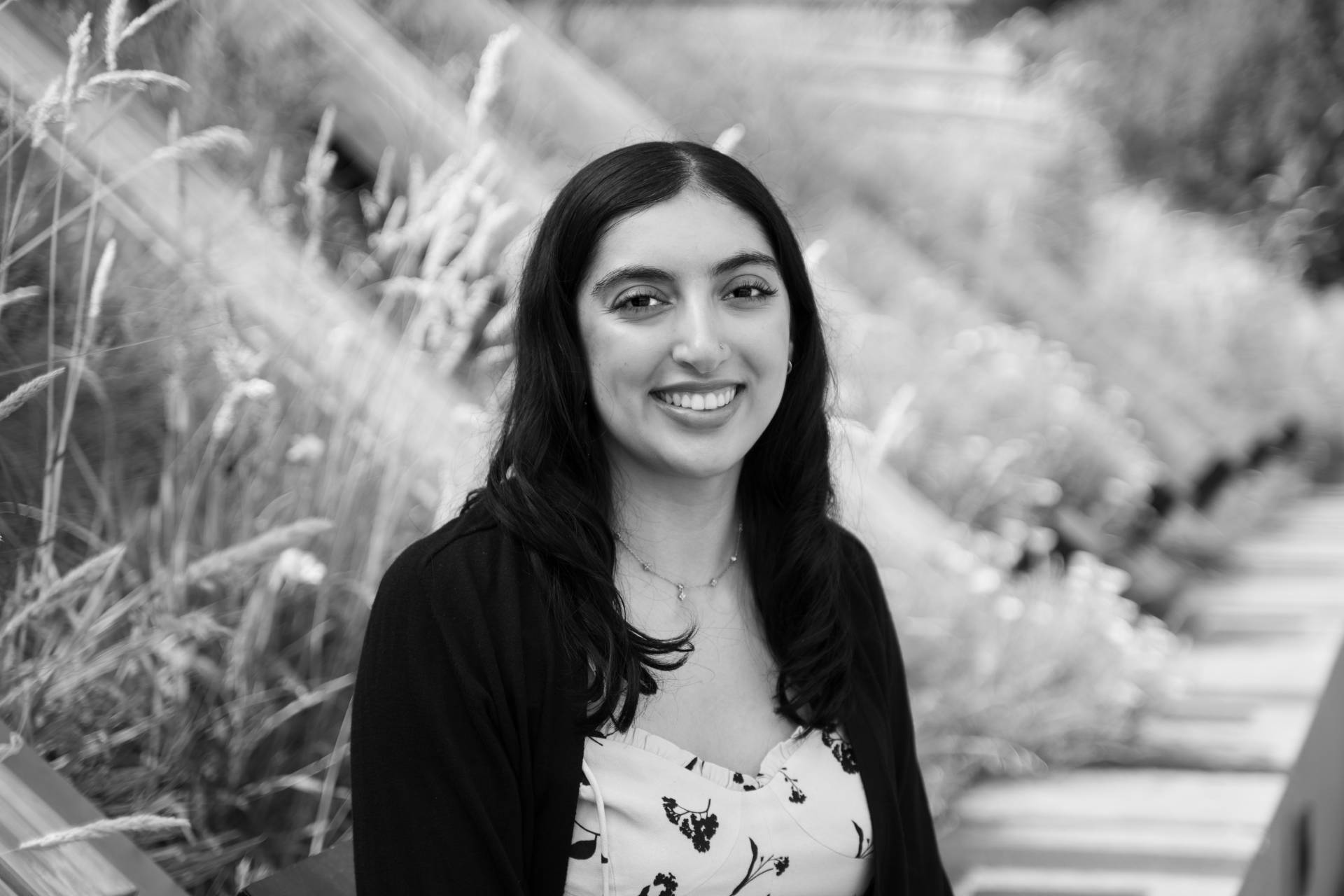 Malika Gill 2025 BW Headshot