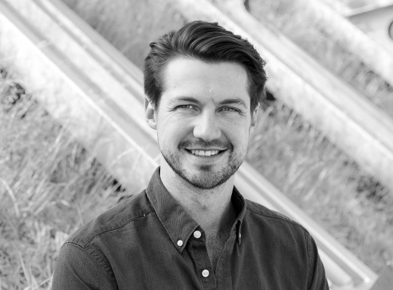 Logan Cairns Headshot BW