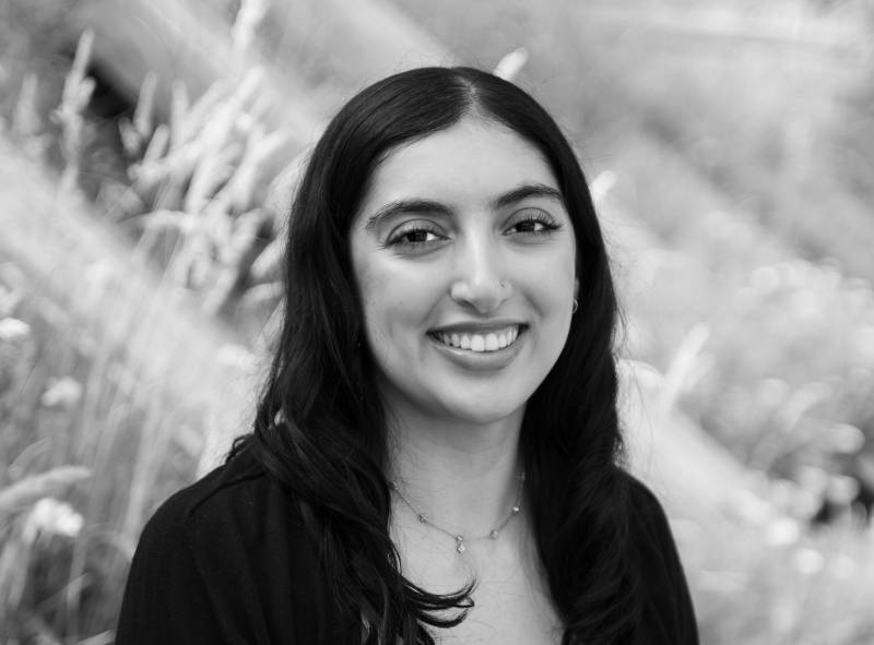 Malika Gill 2025 BW Headshot