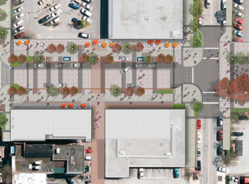 Ambleside streetscape plan