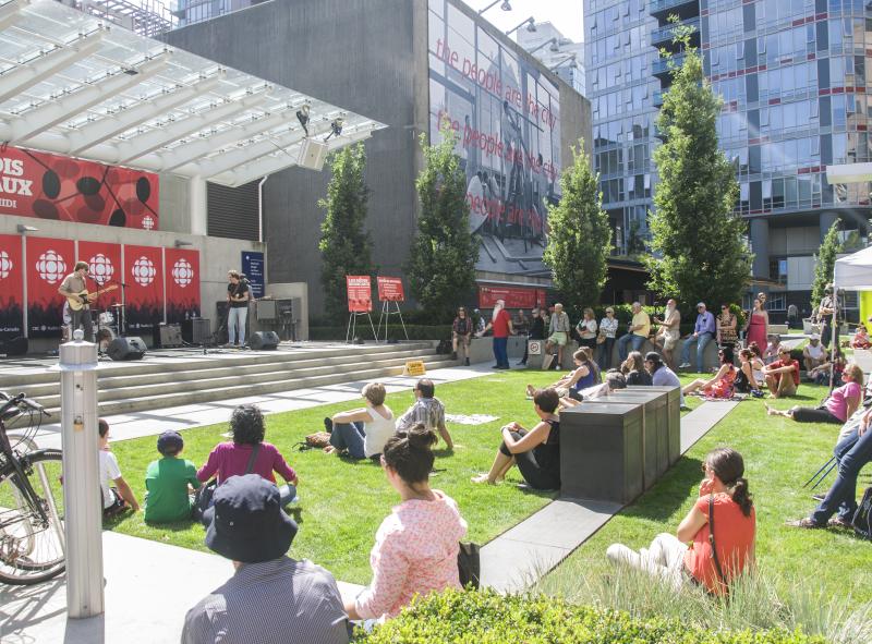 CBC Plaza lunchtime music events