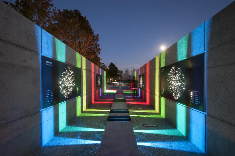 SFU Trottier Observatory and Science Courtyard