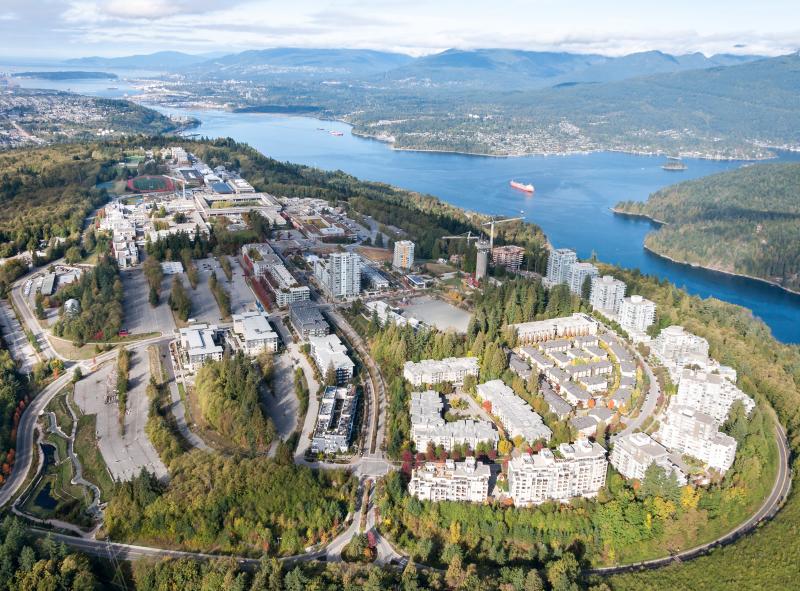 SFU UniverCity Aerial