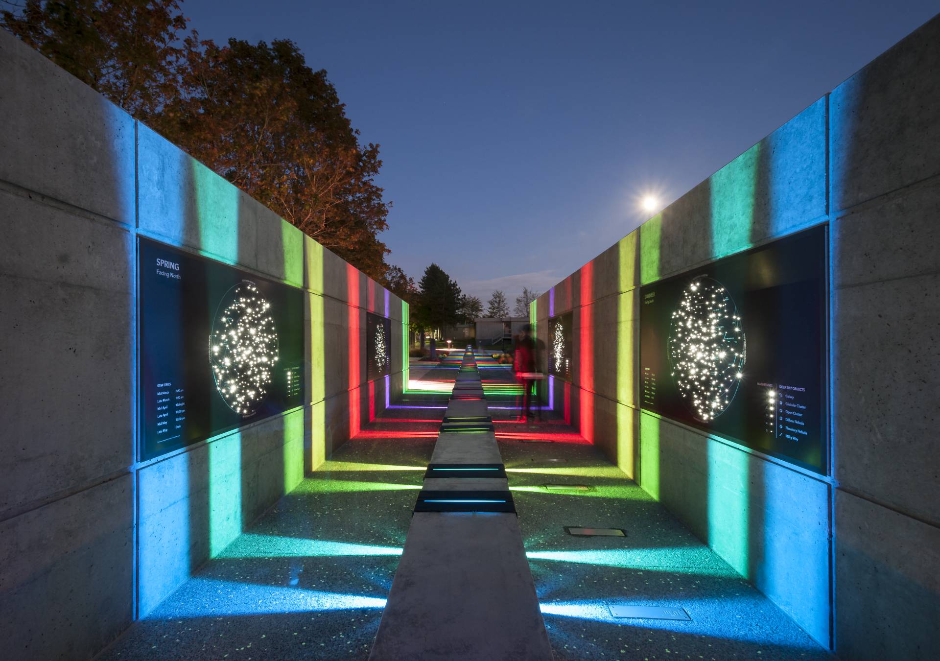 Trottier Observatory Science Courtyard