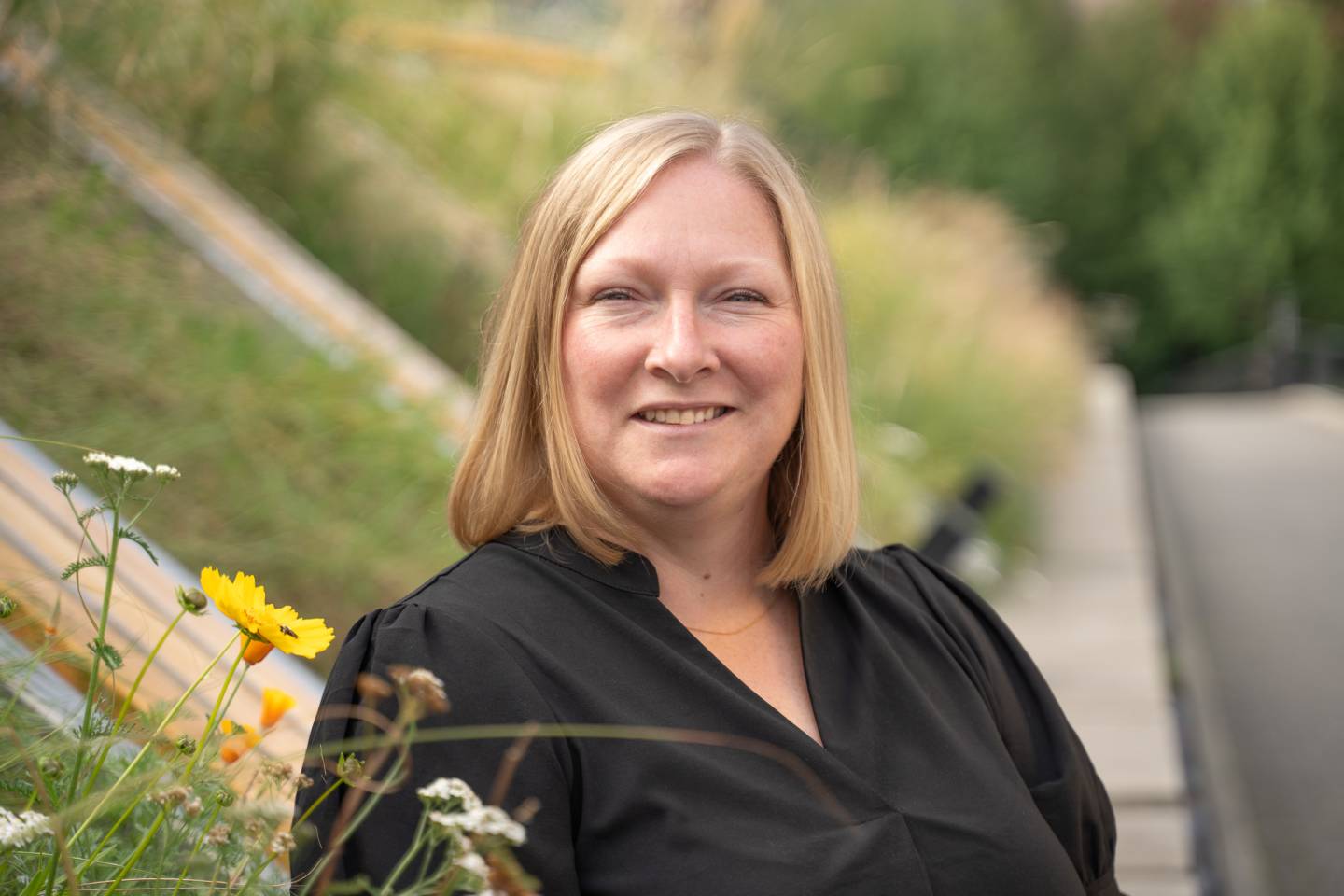Headshot of Cheryl Bouwmeester at the Vancouver Convention Centre.