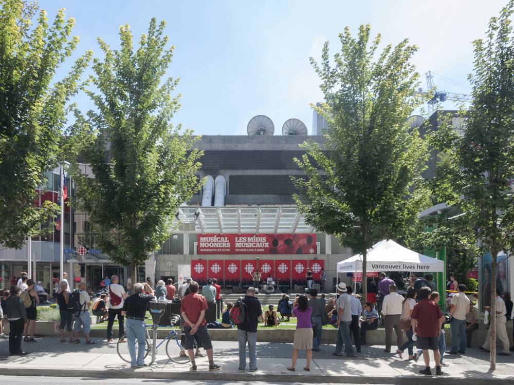 CBC Plaza lunchtime music events