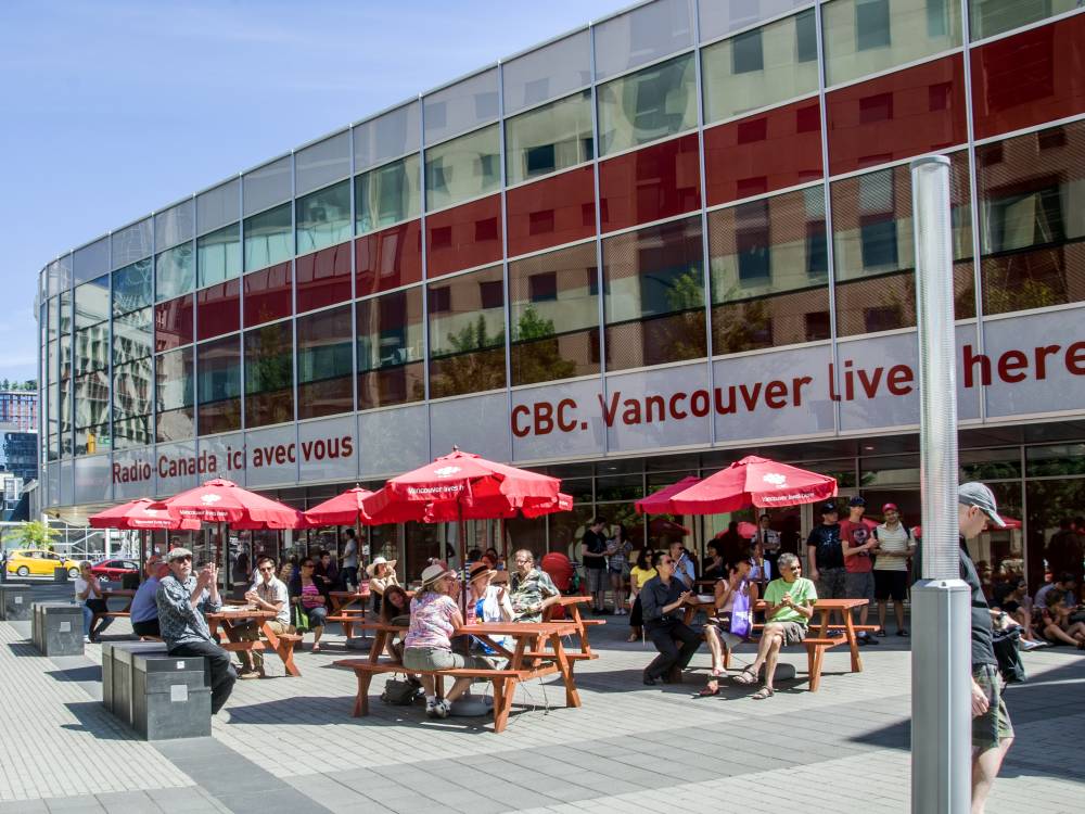 CBC Plaza lunchtime