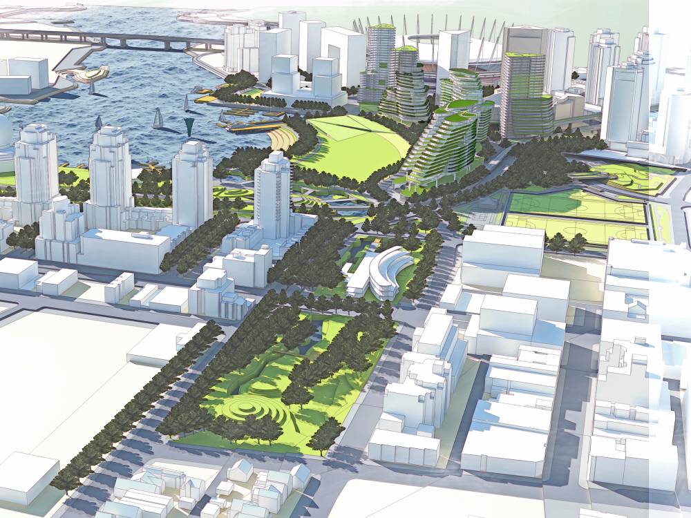 Viaduct perspective rendering