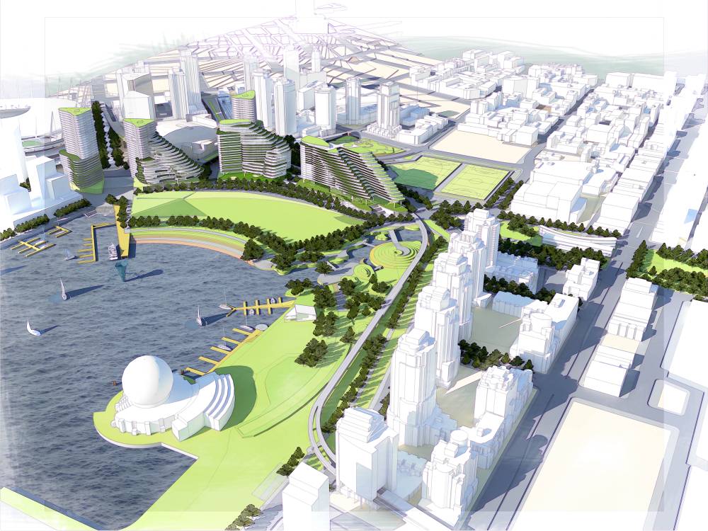 Viaduct perspective rendering