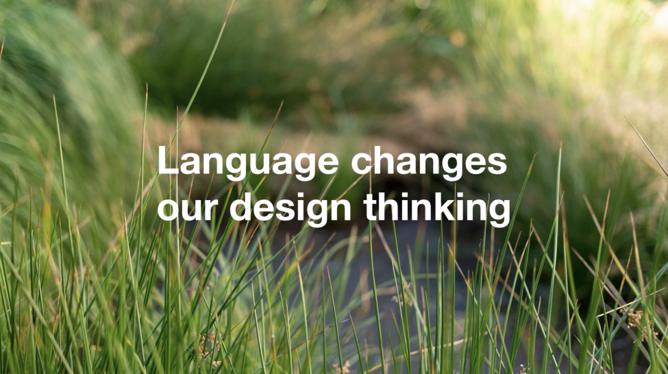 Language changes our design thinking Video