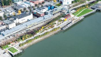 Westminster Pier Park Aerial