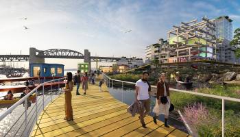 Between Bridges Rendering 2100