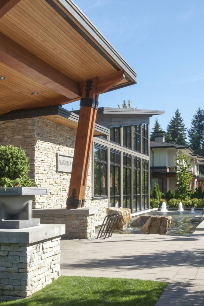exterior of Nakoma club