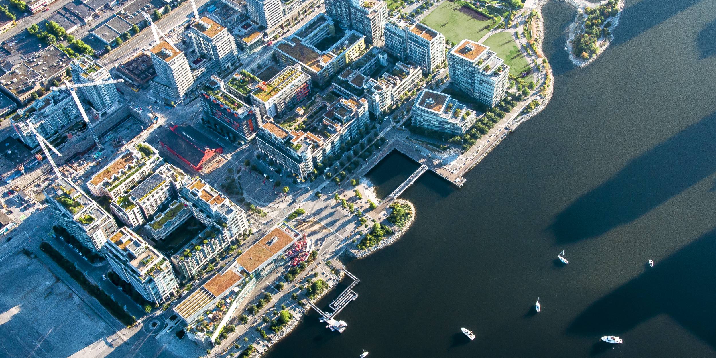 Southeast False Creek Aerial