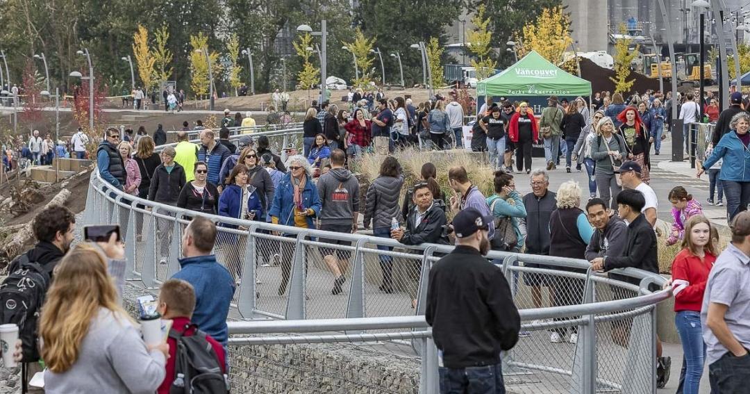 Vancouver Washington Waterfront Park opening