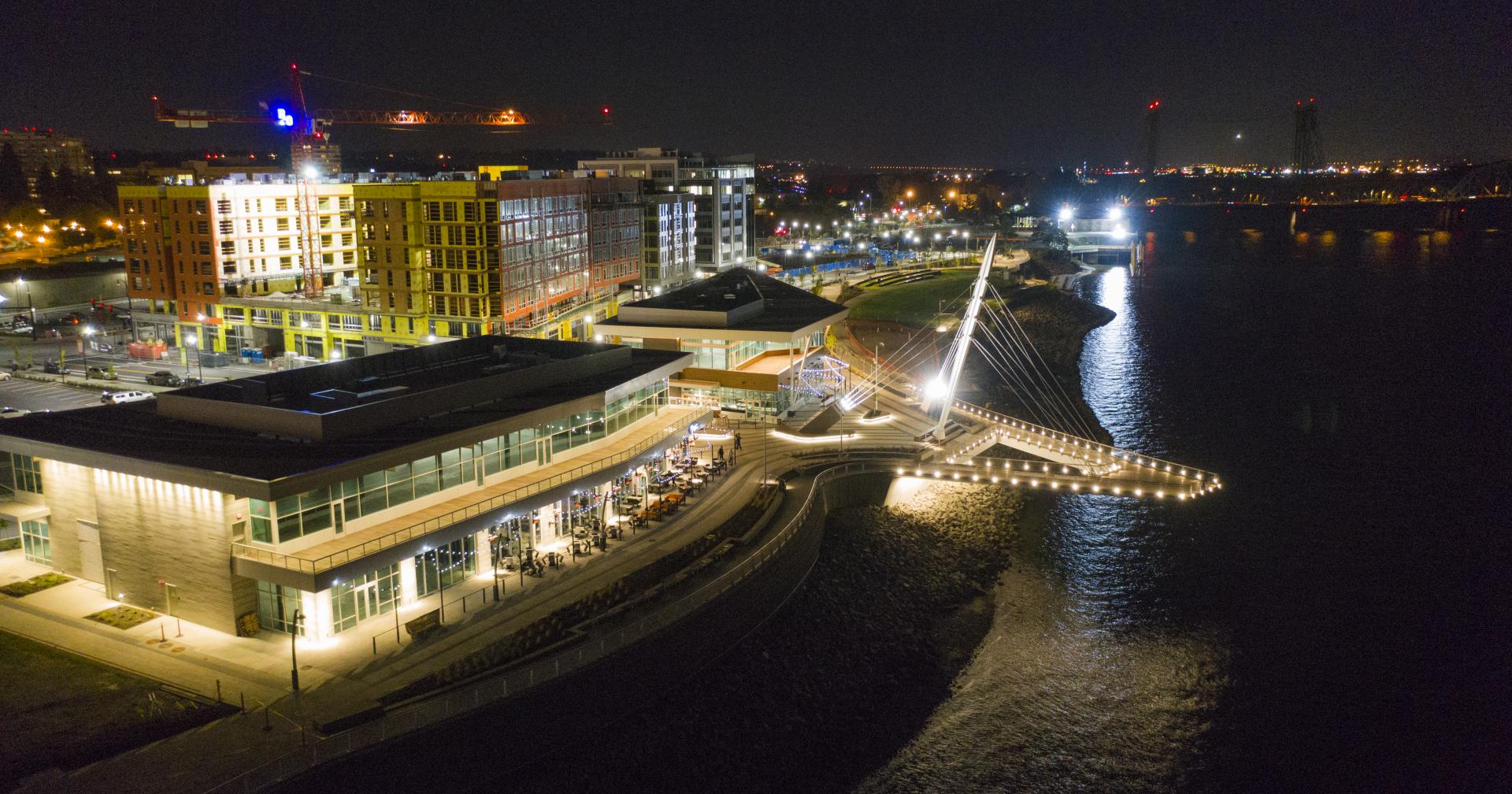 Columbia Waterfront Park Night