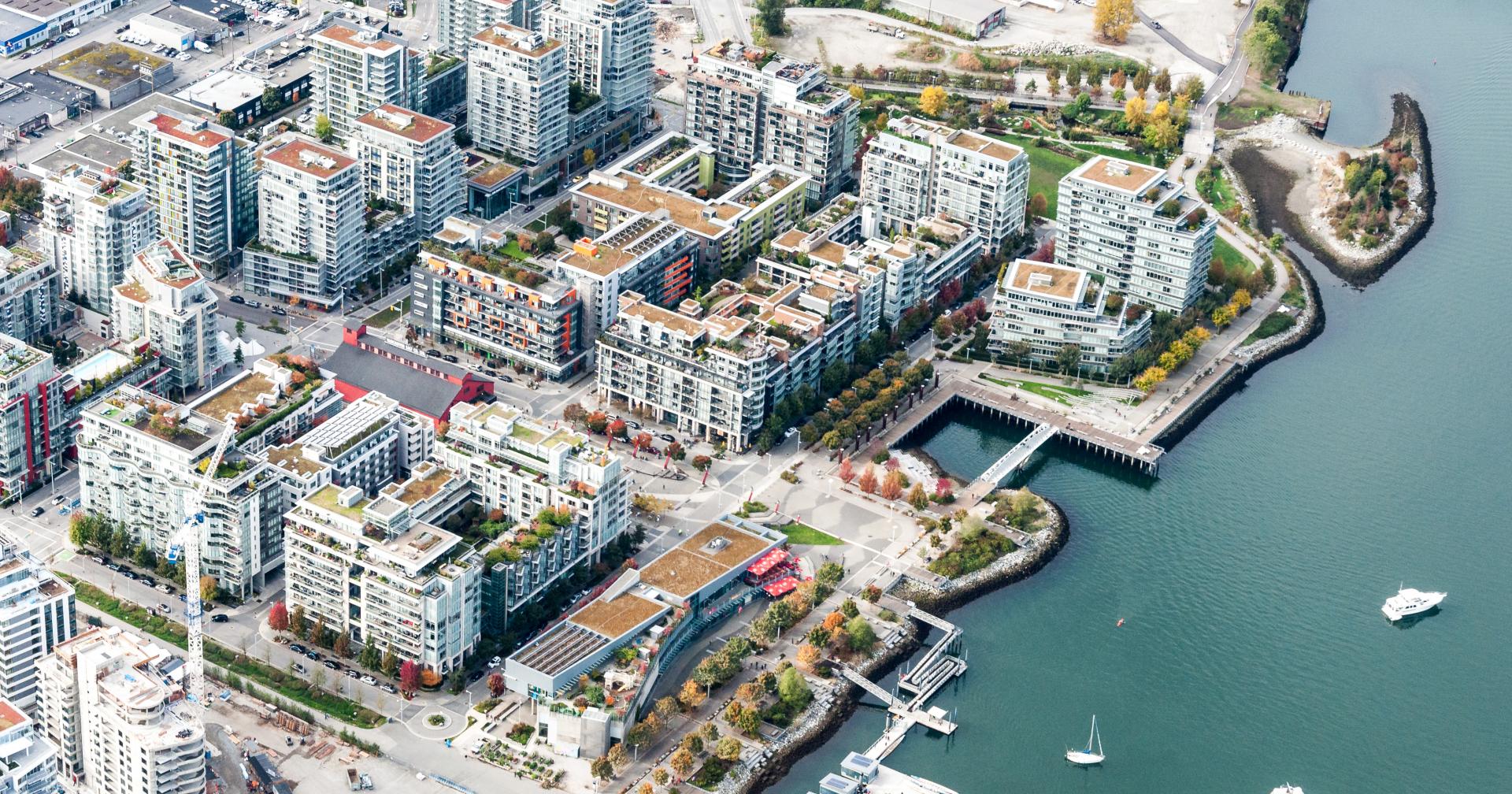 Southeast False Creek Aerial