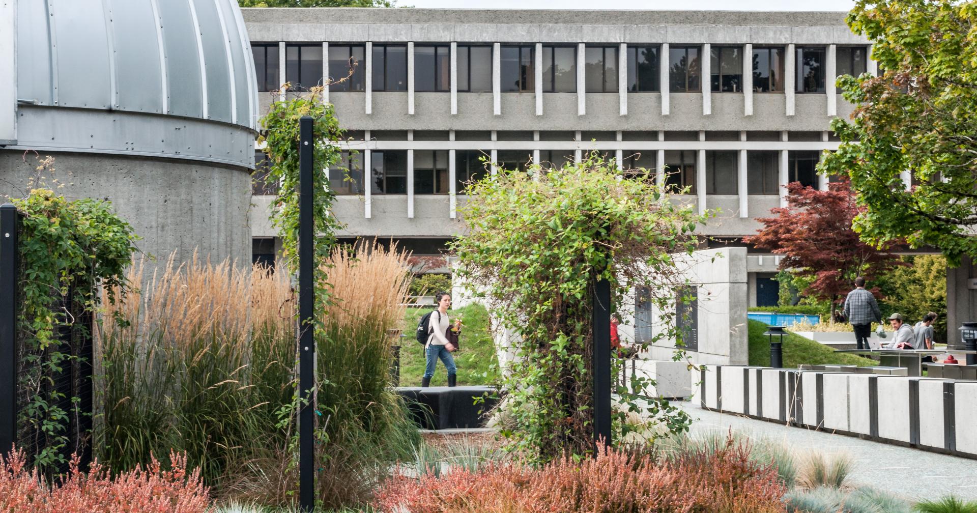 SFU Trottier Observatory and Science Courtyard