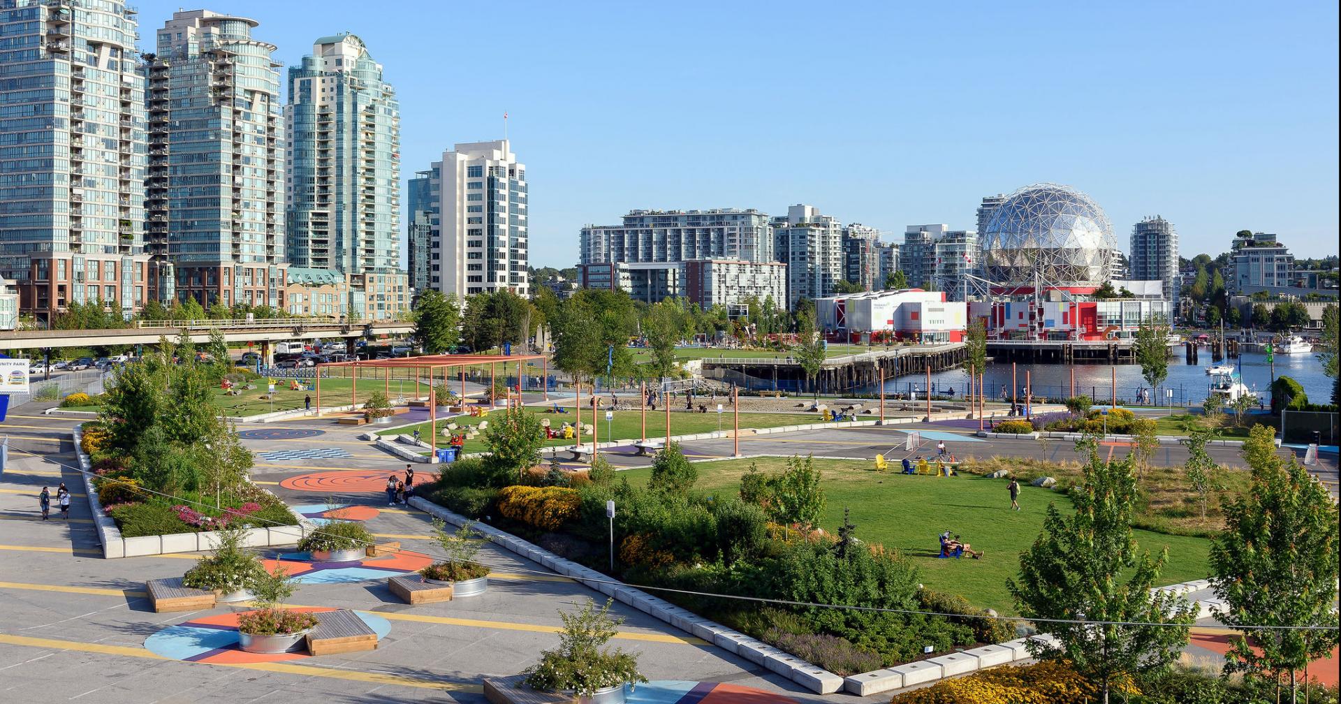 Concord Pacific temporary Community Park now open in False Creek PWL Partnership Concord Pacific temporary Community Park now open in False Creek PWL Partnership