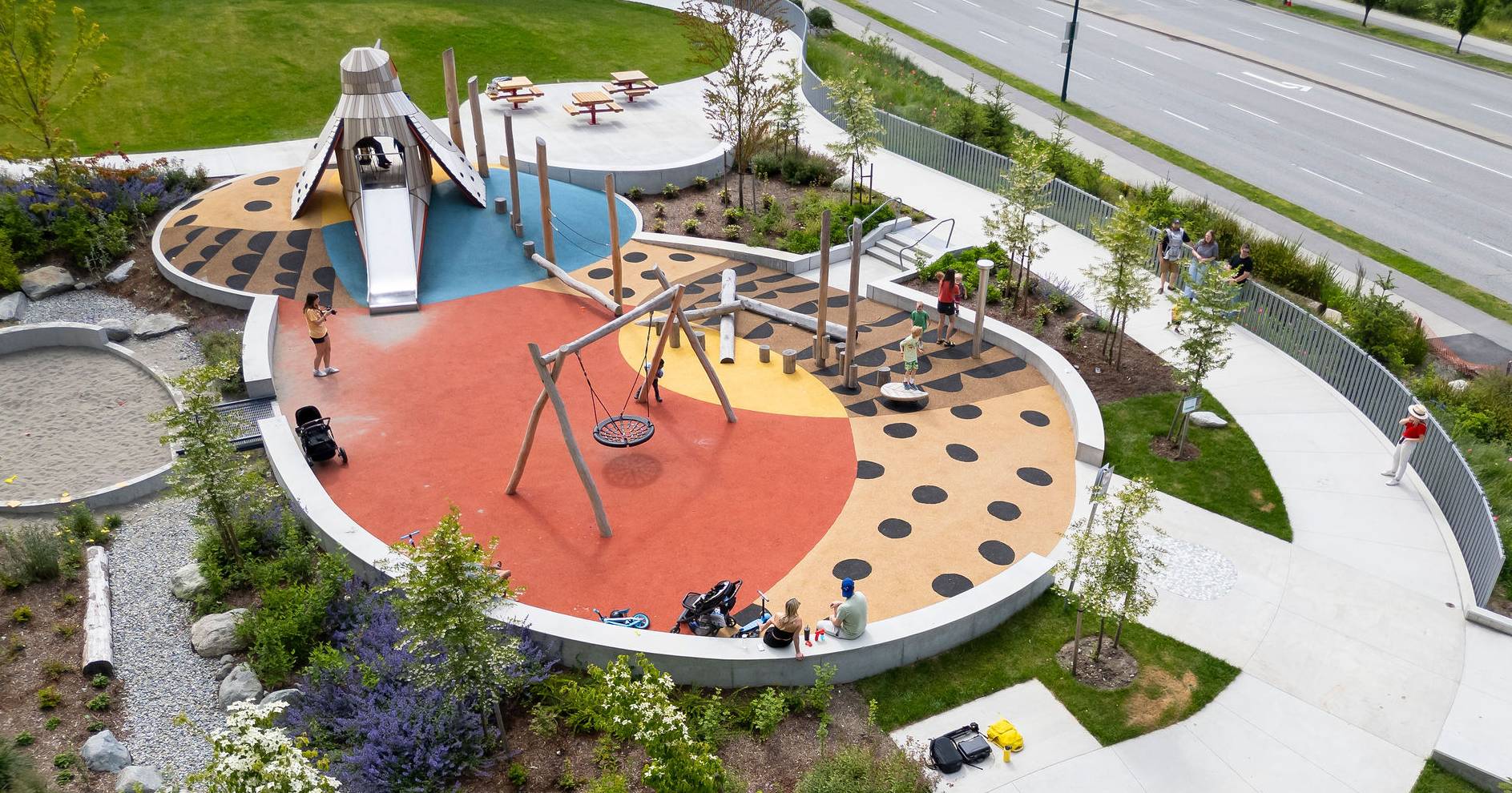 Promontory Park Aerial