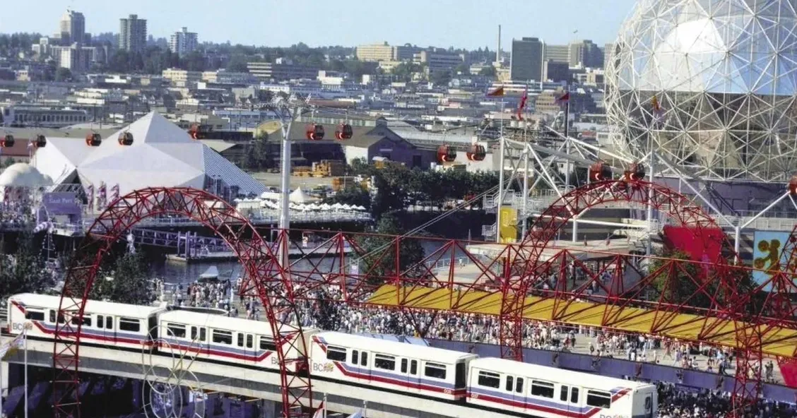 Historic photo from Expo 86.